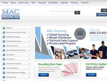 Tablet Screenshot of macmed.com